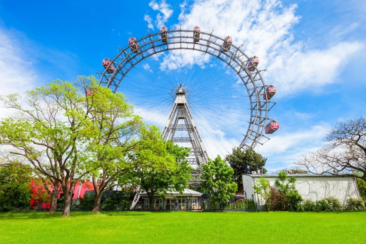 Пратер и Колесо обозрения (Riesenrad) фото